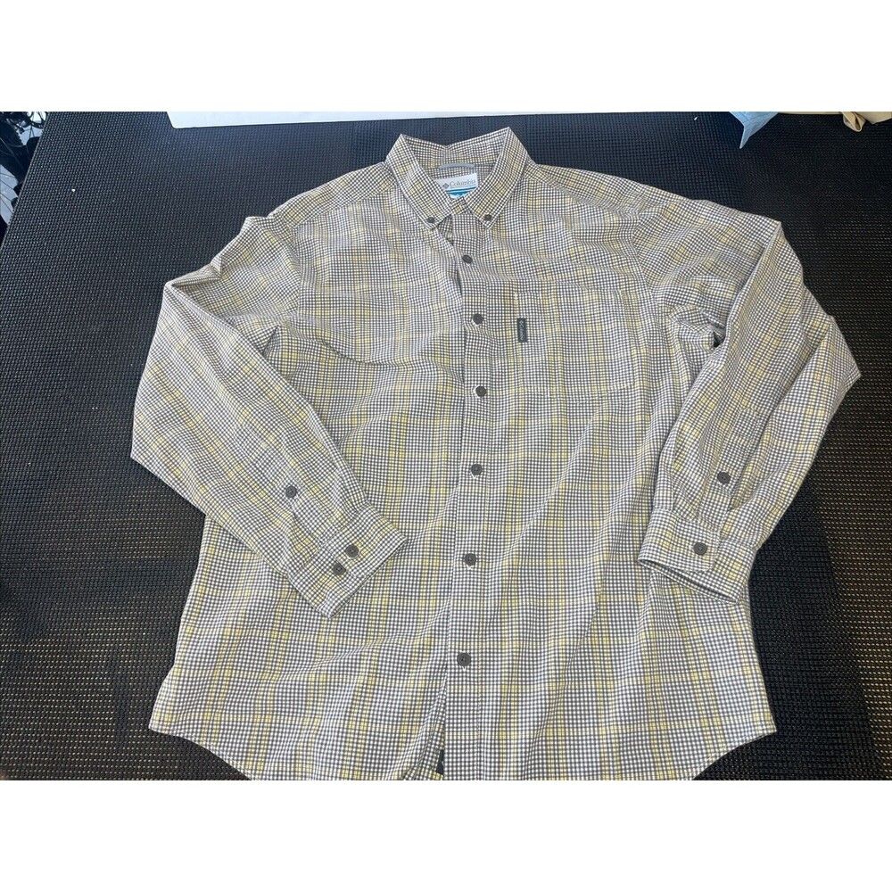 Columbia Sportswear Co. Button Down Long Sleeve w/pocket Shirt Men’s Large